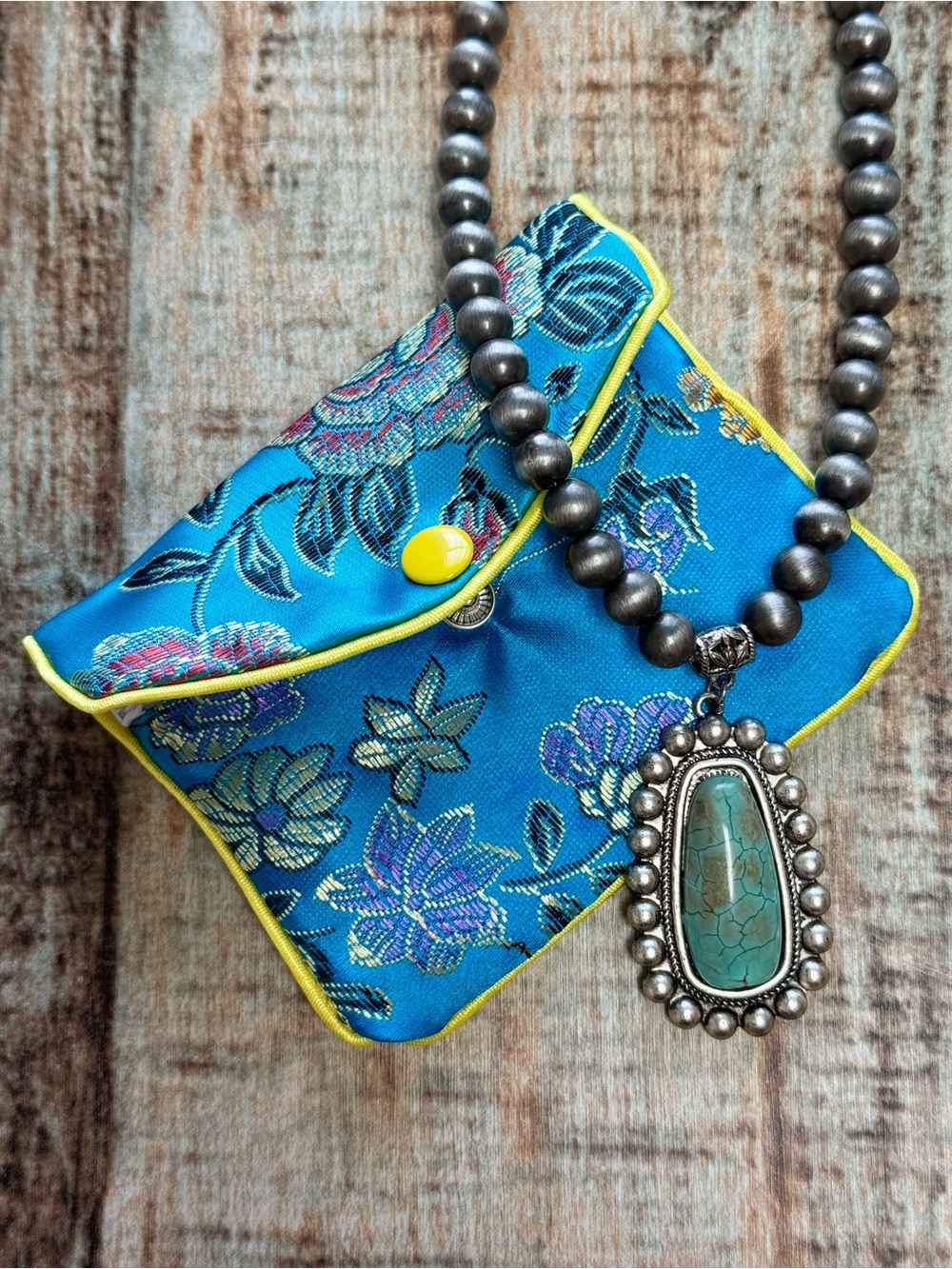 Women’s Turquoise Western Necklace | #B16